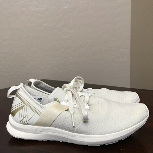 New Balance Shoes - New Balance Womens FuelCore Nergize Training Shoes White WXNRGWH Low Top 9.5 B